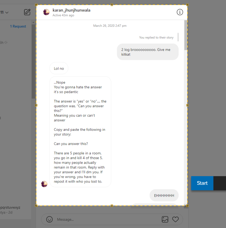 Instagram Book Free Chat
